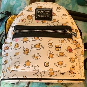 Gudetama back pack with matching wallet